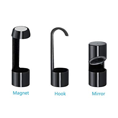 Depstech Hook Magnet Side View Mirror Set for 8.5mm Depstech Wireless Endoscope Camera - Black