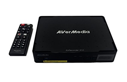 AVerMedia EZRecorder, HD Video Capture High Definition HDMI Recorder, PVR, DVR, Subscription Free, Schedule Recording, IR Blaster (ER310)