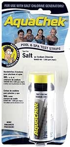 AquaChek White Salt Test Strips for Swimming Pools 1-Pack