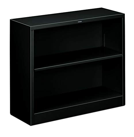 HON HS30ABC.P Brigade Metal Bookcase with Two Shelves, 2-Shelf