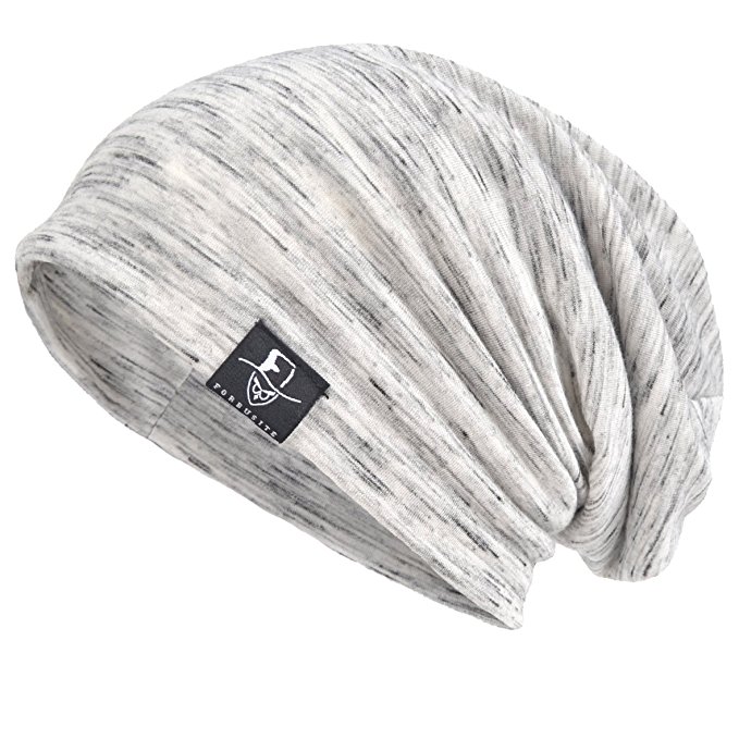 Men Slouch Hollow Beanie Thin Summer Cap Skullcap