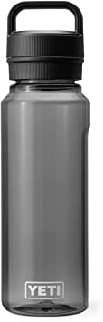 YETI Yonder 1L/34 oz Water Bottle with Yonder Chug Cap, Charcoal