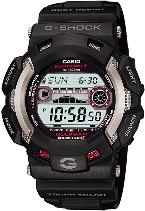 CASIO G-SHOCK GULFMAN Tough Solar Radio Controlled MULTIBAND6 GW-9110-1JF (Japan Import)