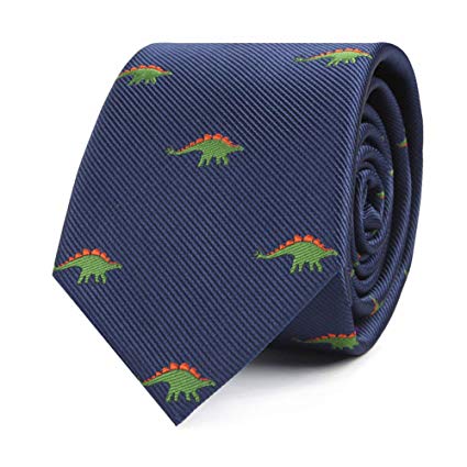 Animal Ties | Woven Skinny Neckties | Gift for Men | Work Ties for Him | Birthday Gift for Guys