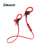 Bluetooth Headphones SUFUM Wireless Bluetooth Earhook Headphones with Microphone for SportRunningGymExercise for iPhone 6 6 Plus 5 5c 5s 4 and Android Devices
