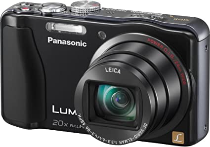 Panasonic Lumix ZS20 14.1 MP High Sensitivity MOS Digital Camera with 20x Optical Zoom (Black) (OLD MODEL)