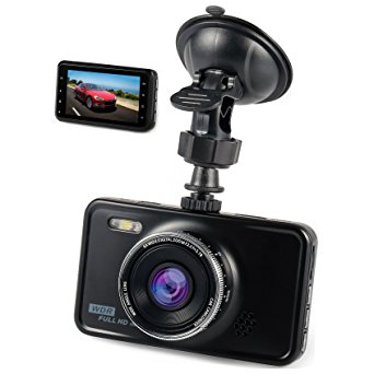Dash Cam Bnoia Car Dash Camera HD 1080P Blackbox Dashboard Video Recorder 170° Wide Angle,3.0" LCD Screen ,WDR,Night Vision ,G-Sensor ,Loop Recording Motion Detection,Parking Monitor