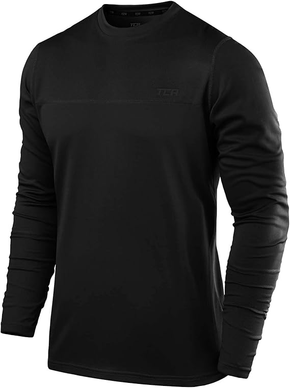 TCA Men's Element Long Sleeve Crew Neck Running Top