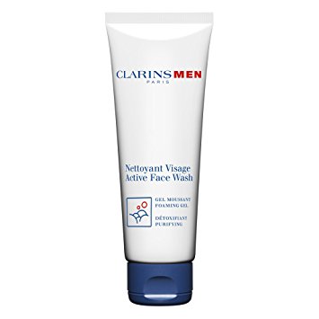 Clarins Men Active Face Wash (Foaming Gel, Purifying) 4.4 oz./125 ml