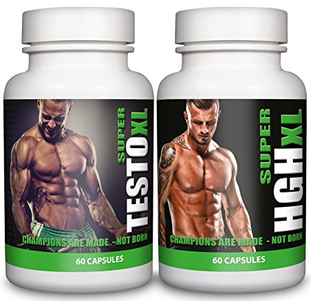 Super HGH XL and Testo XL Testosterone Bodybuilding  Men's Health