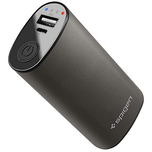 Spigen Essential Rechargeable Hand Warmer Portable Charger Power Bank with Quick Heating Function for iPhone X / 8/8 Plus/Galaxy S9 / S9 Plus / S8 / S8 Plus/Note 8 and More