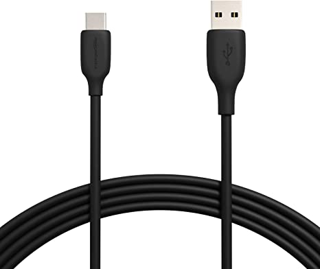 AmazonBasics USB-C 2.0 to USB-A Cable (USB-IF Certified) - (2x 3-Foot, 2x 6-Foot, 1x 10-Foot), Black (5-Pack)