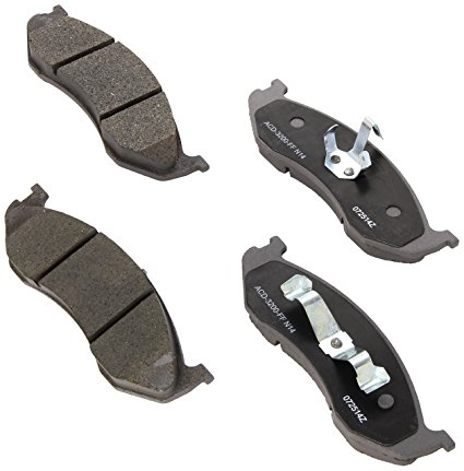 ACDelco 14D477CH Advantage Ceramic Front Disc Brake Pad Set