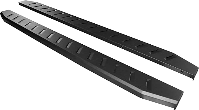 Ziruiautopart 6 inch Black Running Boards Compatible for 2015-2022 Ford F150 , 2017-2022 F250 F350 Super Duty Super Crew Cab Side Step Nerf Bar