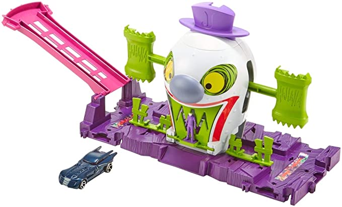 Hot Wheels DC The Joker Funhouse, playset