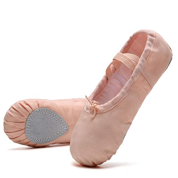 konhill Girls Ballet Slipper Shoes - Ballerina Shoes Yoga Dance Shoes Flats (Toddler/Little Kid/Big Kid/Women/Boy)