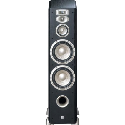 JBL L890 4-Way High Performance 8-inch Dual Floorstanding Loudspeaker Black