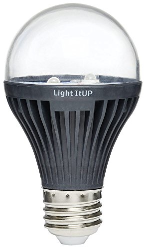Light ItUP Blacklight Blue LED UV Light Bulb - Comes with E26 Medium Base - Most Effective Ultraviolet Black Light Bulb for Home, Party, Disc or Pub Decor