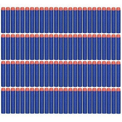 Yosoo 200pcs 72cm Refill Bullet Darts for Nerf N-strike Elite Series Blasters Kid Toy Gun