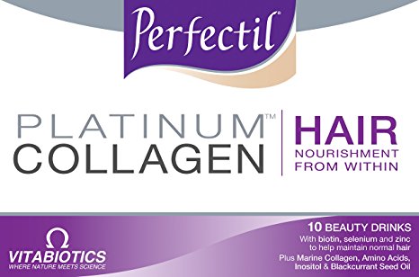 Vitabiotics Perfectil Platinum Collagen Hair - 10 x 50 ml