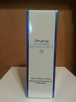 AVON ANEW Clinical Skinvincible Multi-Sheild Lotion Broad Spectrum SPF 50 Full Size Bottle 1.0 OZ ONLY