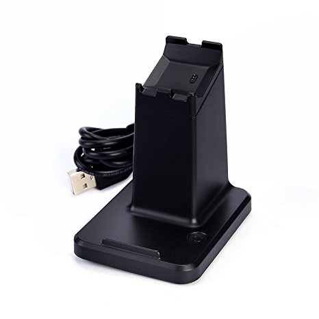 Watch Charger for Fitbit Ionic , Hapurs 2 in 1 Charger Bracket Charging Stand Dock Station for Fitbit Ionic Smart Watch ,iPhones,Samsung & Universal Smart Phones