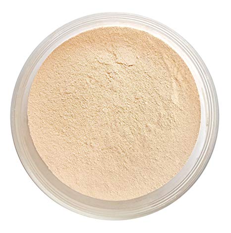 Nourisse Natural 100% Pure Mineral Foundation Facial Sunscreen Powder, 50+ SPF/Sensitive Skin Sunscreen (Super Light)