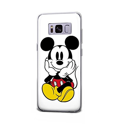 GSPSTORE Samsung Galaxy S8 Plus Case Disney Cartoon Mickey Minnie Mouse Hard Plastic Protector Cover for Samsung Galaxy S8 Plus Style3