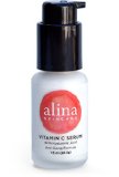 Alina Skin Care Enhanced Vitamin C Serum and Moisturizer with Hyaluronic Acid and Green and White Tea Extracts