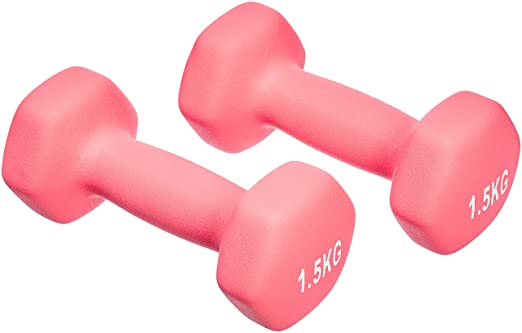 AmazonBasics Neoprene Dumbbell Pair