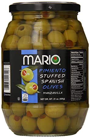 Mario Camacho Foods Manzanilla Spanish Olives, 21 Ounce