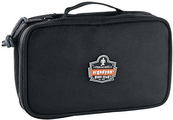 Ergodyne Arsenal 5876 Clamshell Organizer Zippered Pouches, Small, Black