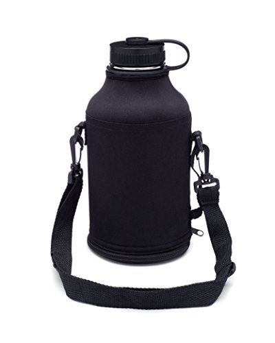 Growler Carrier for Beer Growler - Bag keeps 64 oz Stainless Steel Beer Growler Secure - Start Carrying a Growler With Ease