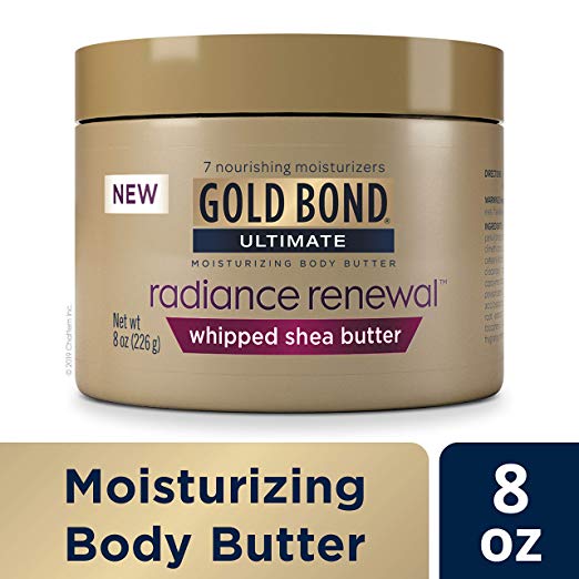 Gold Bond Radiance Renewal Cream, Whipped Butter, 8 Ounce