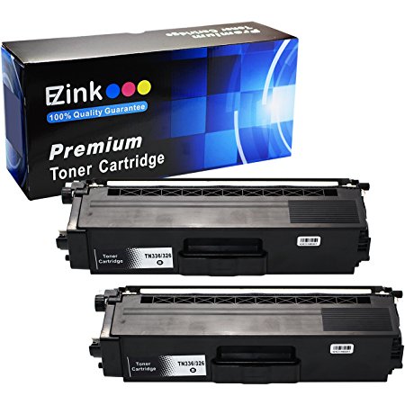 E-Z Ink (TM) Compatible Toner Cartridge Replacement For Brother TN336 TN336BK Black High Yield (2 Pack) Compatible With MFC-L8600CDW, MFC-L8850CDW, HL-L8250CDN, HL-L8350CDW, HL-L8350CDWT Laser Printer