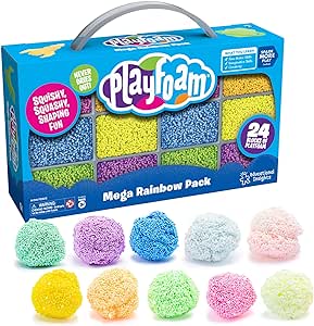 Educational Insights Playfoam Mega Pack with 10 Colors of Playfoam, Non-Toxic, Sensory Toy for Boys & Girls, Ages 3