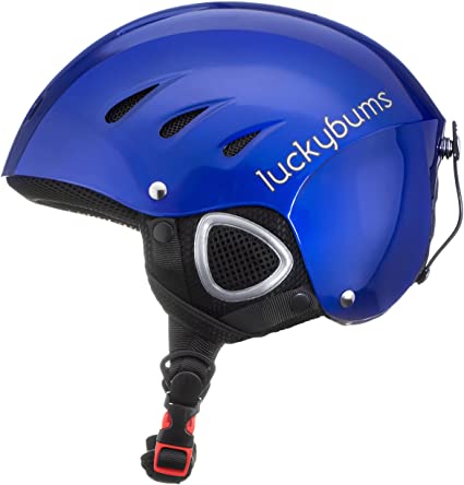 Lucky Bum Adult Snow Ski Helmet, Multiple Sizes and Colors