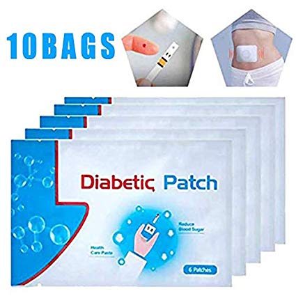 60 Pcs/10Bag Diabetes Plasters Natural Herbs Diabetic Plaster High Blood Sugar Diabetes Patch