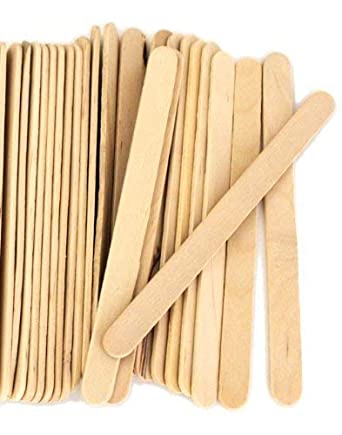 Perfect Stix - PER10-500 4.5" Wooden Craft Sticks - 50 Packs of 10ct= 500ct