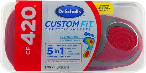 Dr. Scholl's Custom Fit Orthotics 420, Red