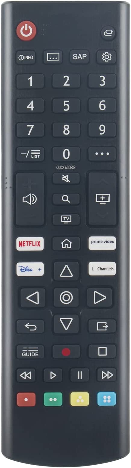 Beyution AKB76037601 Replacement Remote Control fit for LG TV 60UP7700PUB 65UP7700PUB 43UP7560AUD 43UP7100ZUF 50UP7100ZUF 55UP7100ZUF 65UP7100ZUF 70UP7170ZUC 43UP7700PUB 50UP7700PUB 55UP7700PUB