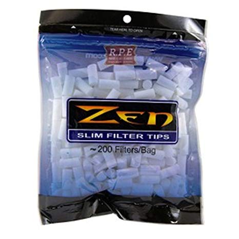 ZEN 379 Slim Cigarette Filter Tip - (1) 200pc Bag