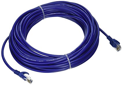 Importer520 Blue 50FT CAT5 CAT5e RJ45 PATCH ETHERNET NETWORK CABLE 50 FT For PC, Mac, Laptop, PS2, PS3, XBox, and XBox 360