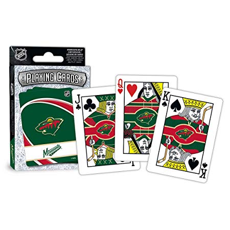 MasterPieces NHL Minnesota Wild Playing Cards