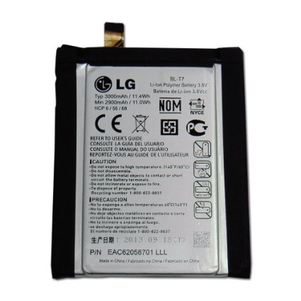 BLT7 BL-T7 with flex cable internal OEM battery for LG OPTIMUS G2 ATampT D800 SPRINT LS980 T-MOBILE D801 VERIZON VS980