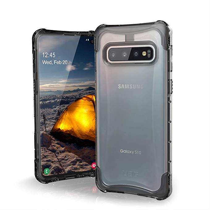 URBAN ARMOR GEAR UAG Designed for Samsung Galaxy S10 [6.1-inch Screen] Plyo [Ice] Military Drop Tested Phone Case