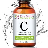 The BEST ORGANIC Vitamin C Serum for Face with Hyaluronic Acid 20 C  E Professional Topical Facial Skin Care Helps Repair Sun Damage Fade Age Spots Dark Circles Wrinkles and Fine Lines -2 oz