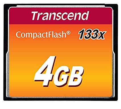 Transcend 4GB 133x Ultra Speed Compact Flash Card