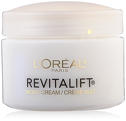 L'Oreal Paris Skin Care Revitalift Anti Wrinkle and Firming Night Cream Bonus Pack, 2.55 Ounce