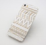 5 CaseiPhone 5s Case -LUOLNH Henna Itzli Mayan Aztec tribal native american indian ethnic Clear Pattern Premium ULTRA SLIM Hard Cover for iPhone 5 5S